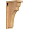 Ekena Millwork Yorktown Smooth Corbel w/Backplate, Western Red Cedar, 5 1/2"W x 10"D x 18"H COR06X10X18YOR01SWR - alternate 1